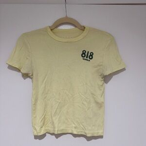 818 Tequila Light Yellow T-Shirt